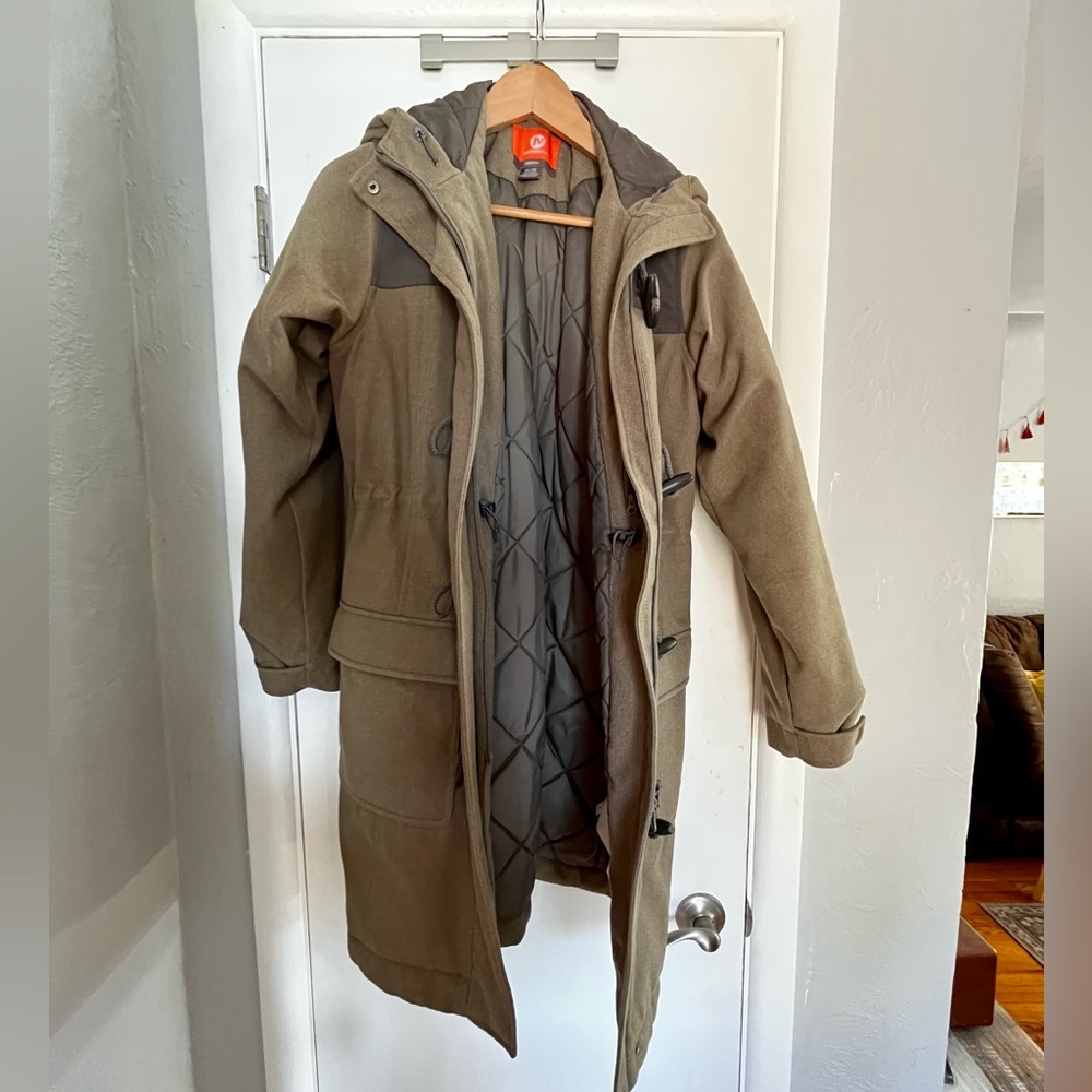 Long Merrell Coat with Toggles